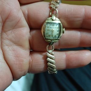 12k Gold FG BULOVA WATCH VINTAGE ANTIQUE LADIES